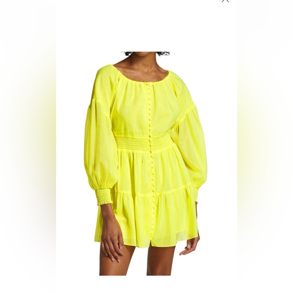 Alice + Olivia
Kiara Puff-Sleeve Mini Dress
6
Neon